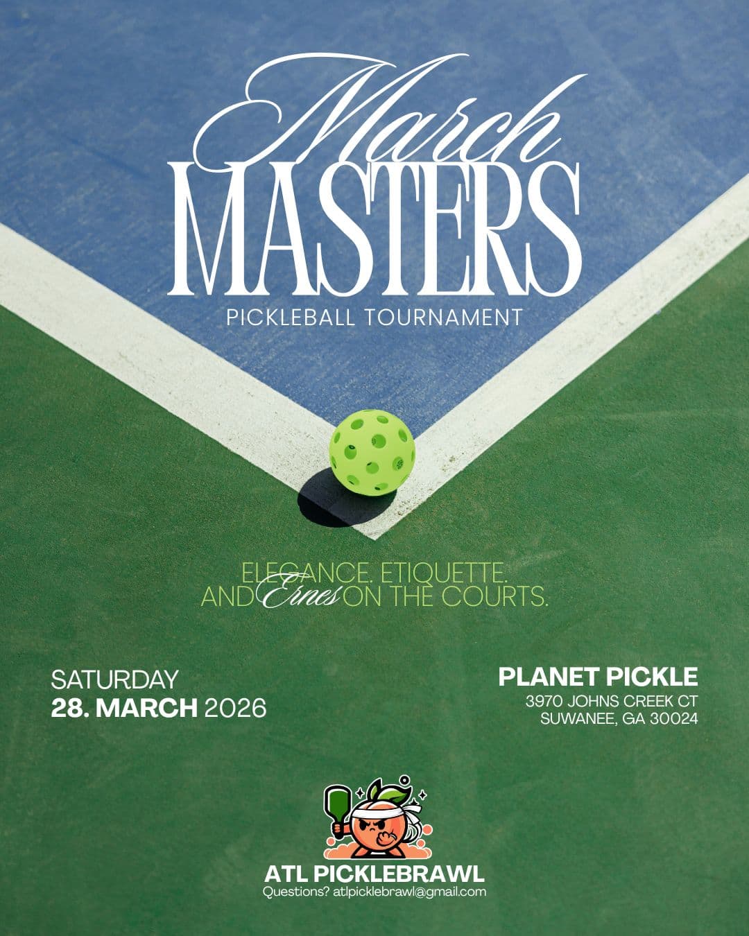 March Masters flyer